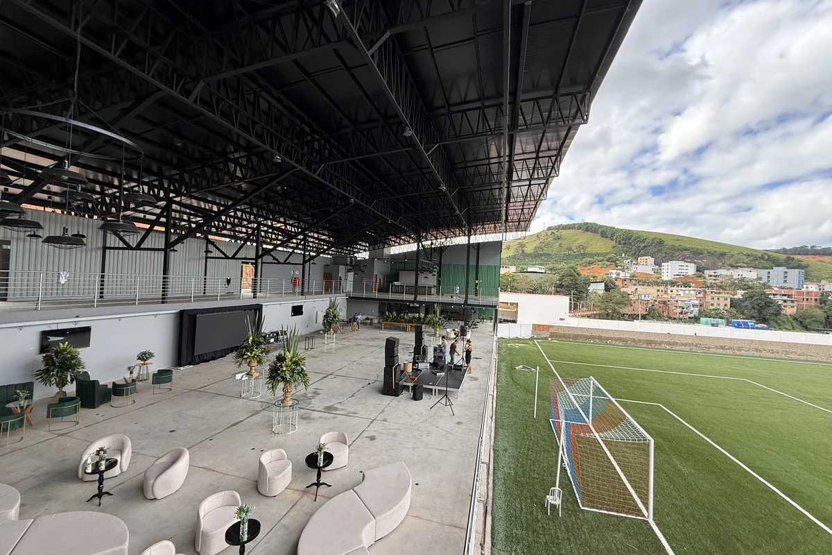 A arena de 30 mil pessoas que nasceu no interior de MG