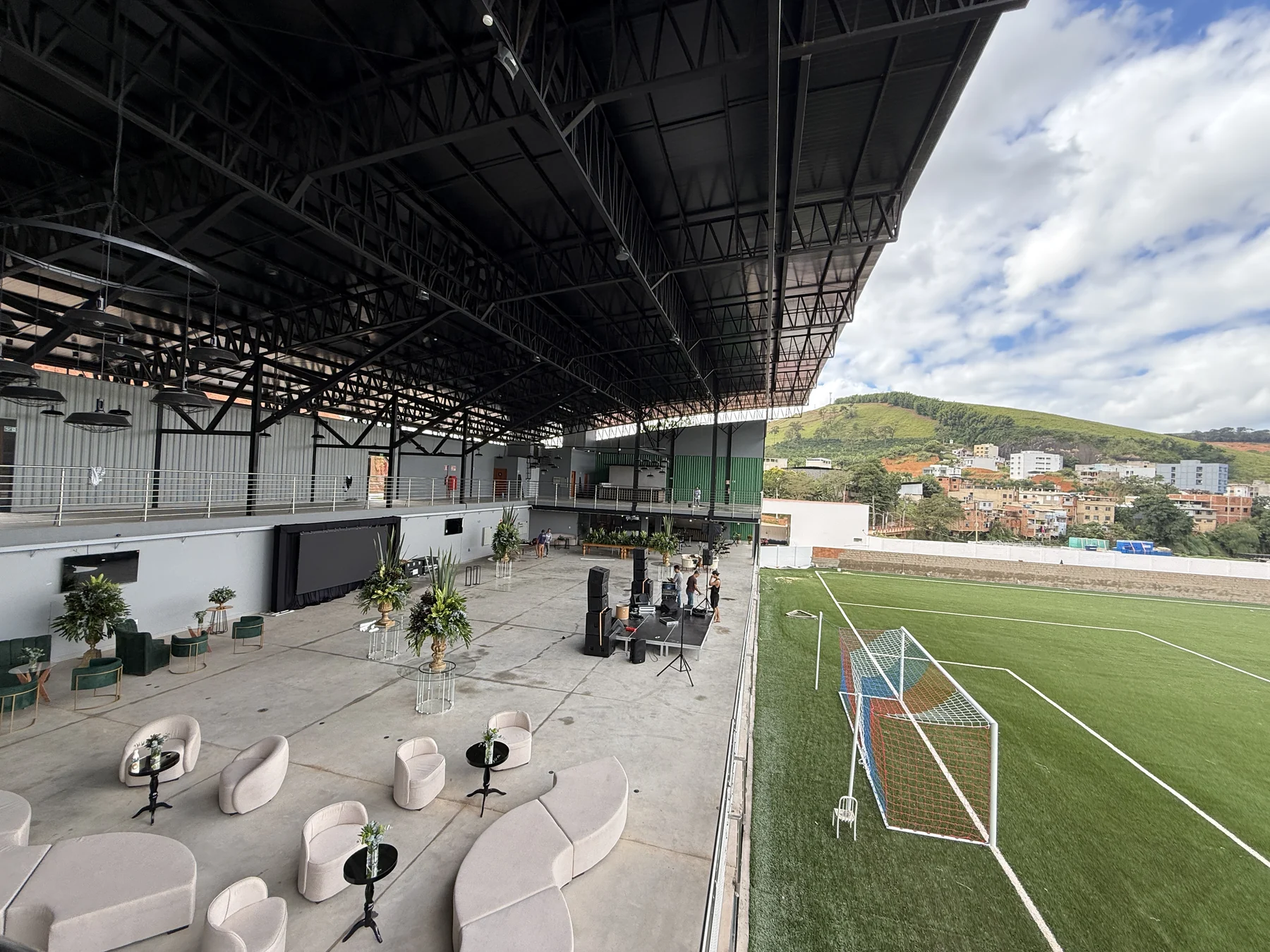 A arena de 30 mil pessoas que nasceu no interior de MG