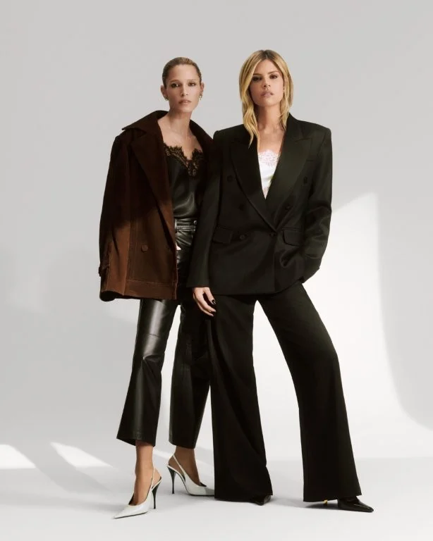 Alfaiataria encontra sleepwear na collab de Helena Bordon e Lala Rudge