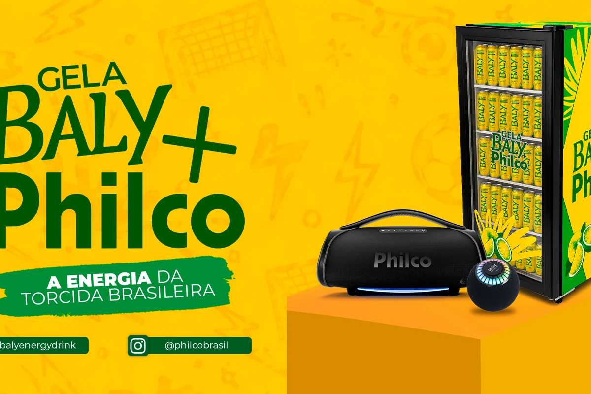 Baly e Philco sorteiam 170 prêmios durante a Copa