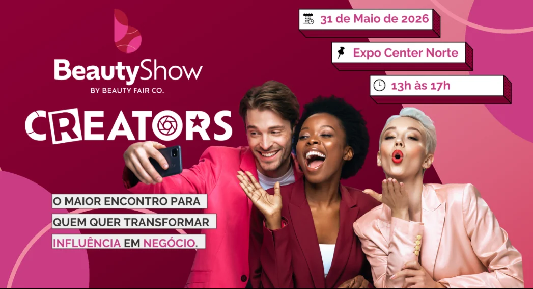 Beauty Show 2026 aposta em creators para mover o setor