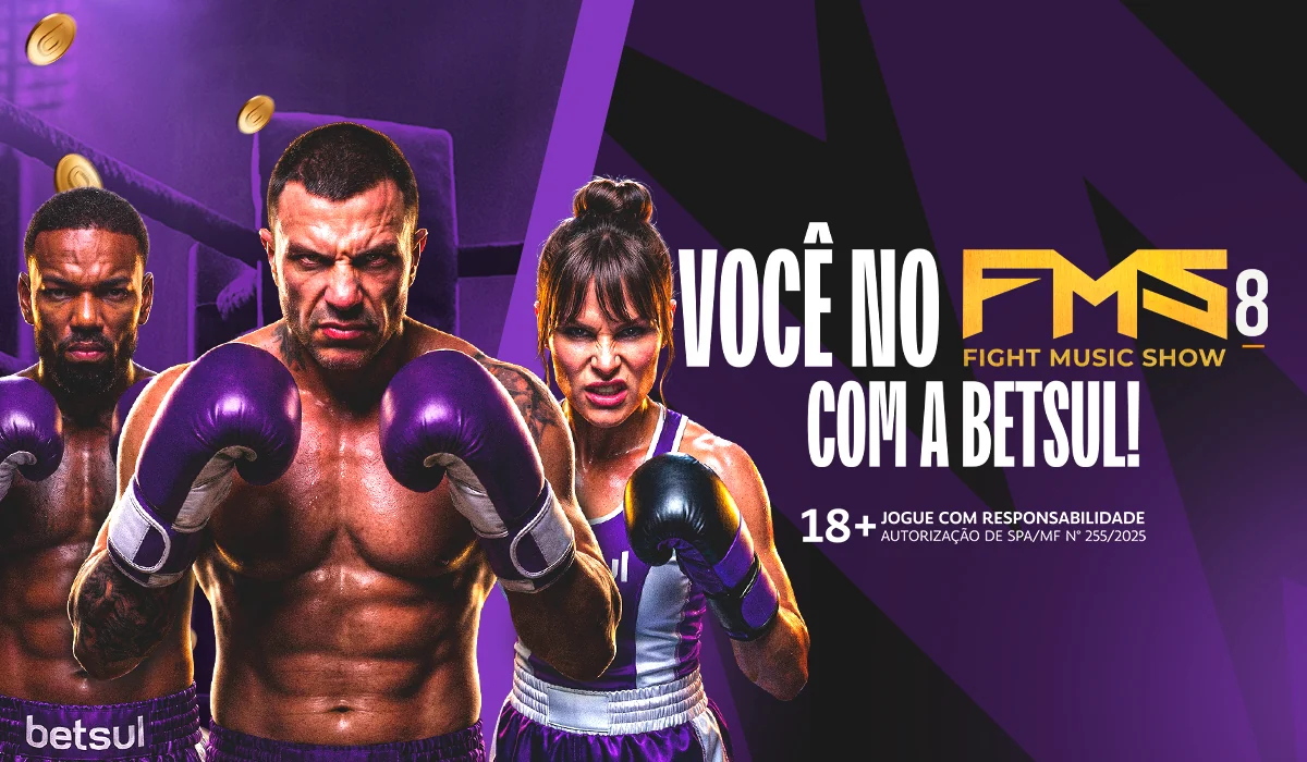 Betsul leva público ao ringue no Fight Music Show 8