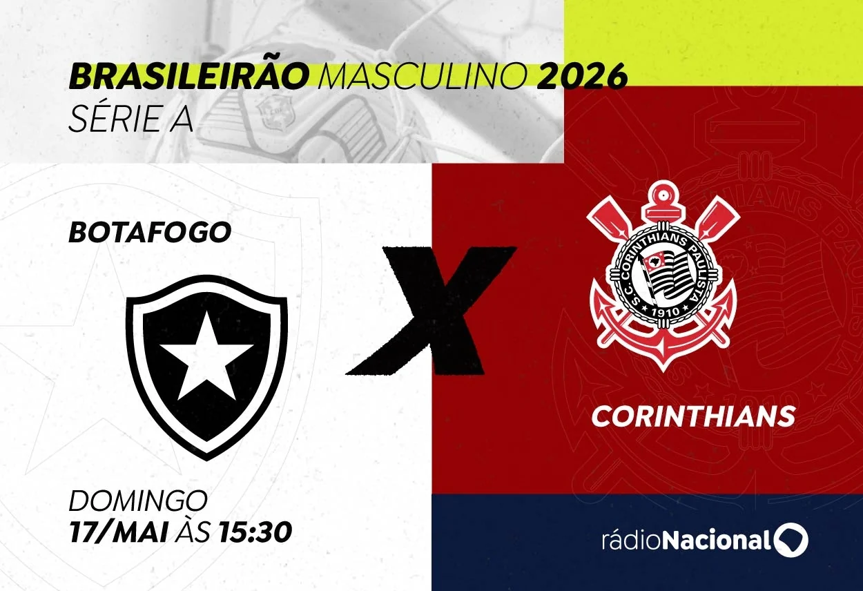 Botafogo x Corinthians agita o rádio neste domingo