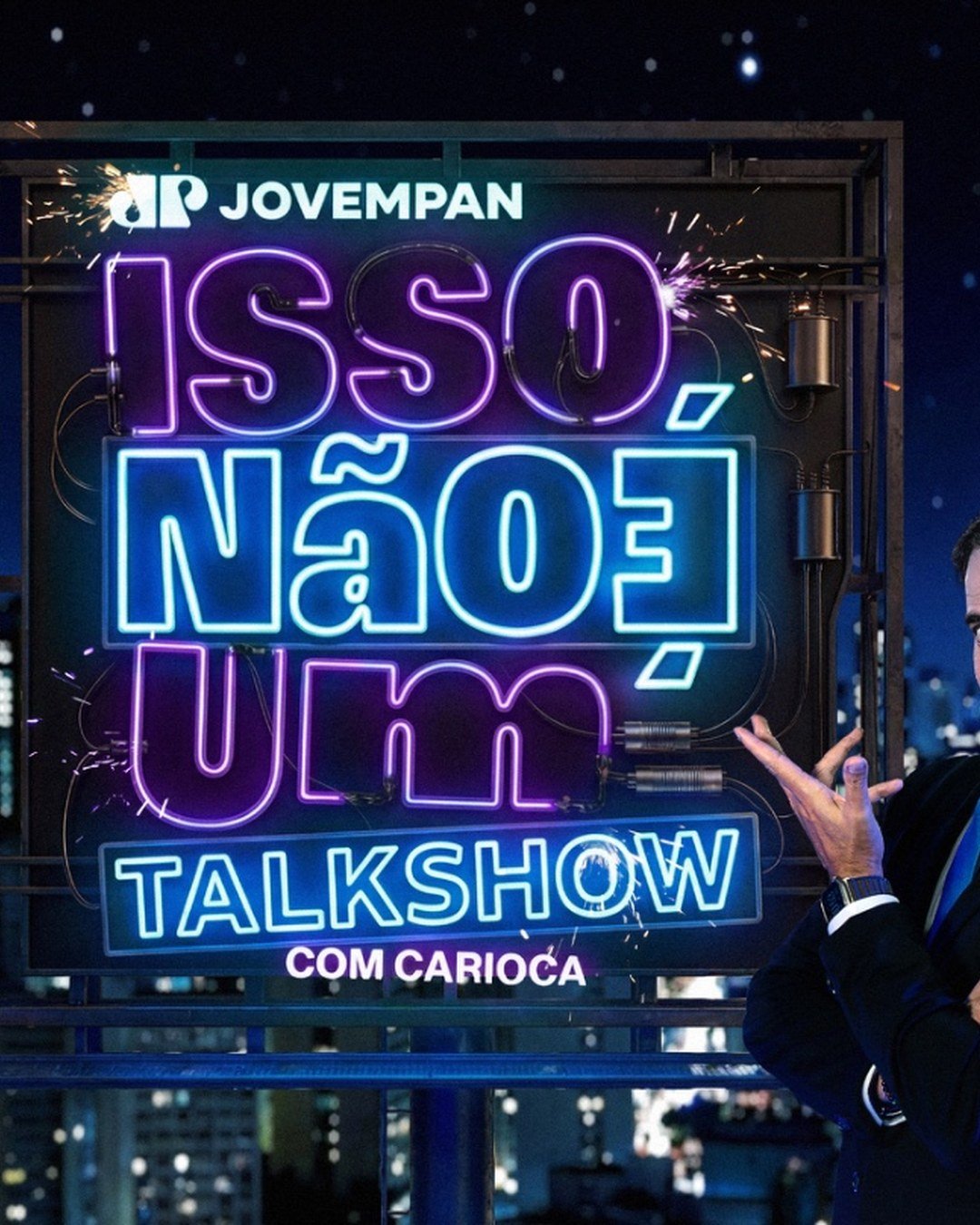 Carioca volta à Jovem Pan com talk show após 8 anos