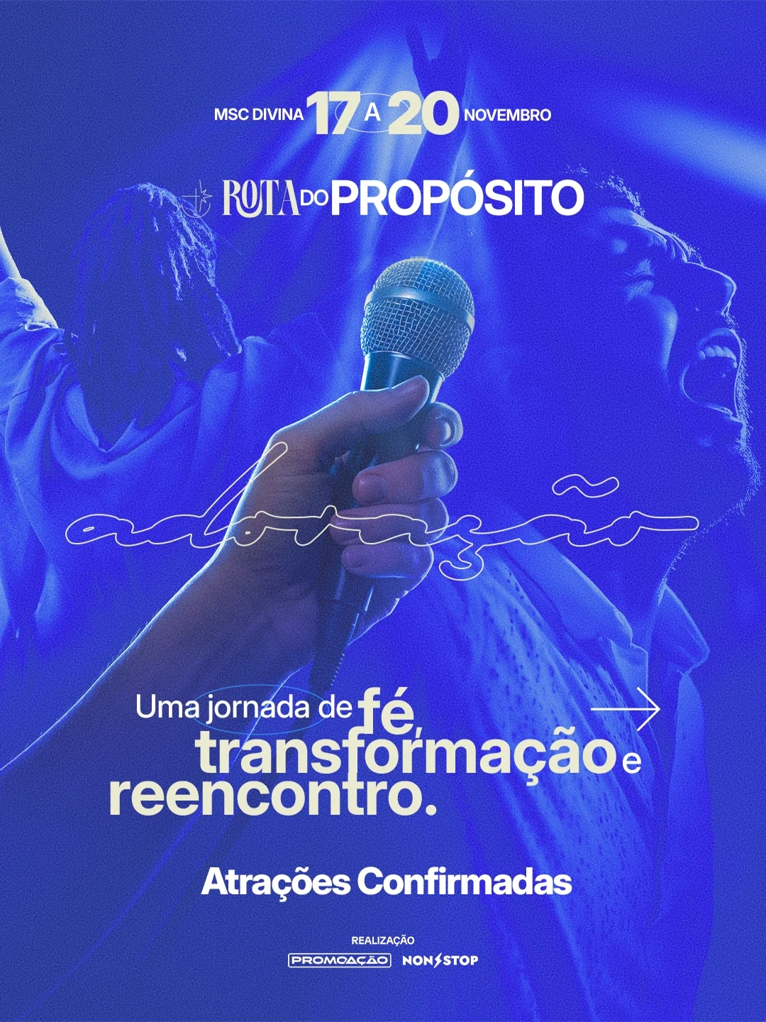 Cruzeiro gospel aposta em fé e reencontro no mar