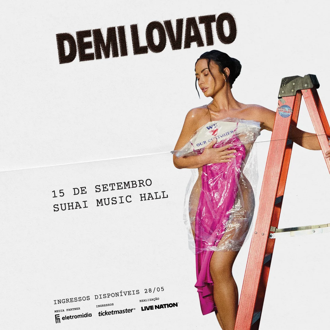 Demi Lovato anuncia show em São Paulo em setembro