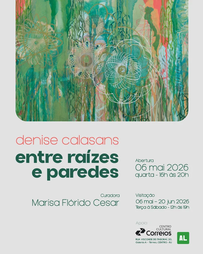 Denise Calasans abre exposição sobre memória e cuidado no Rio