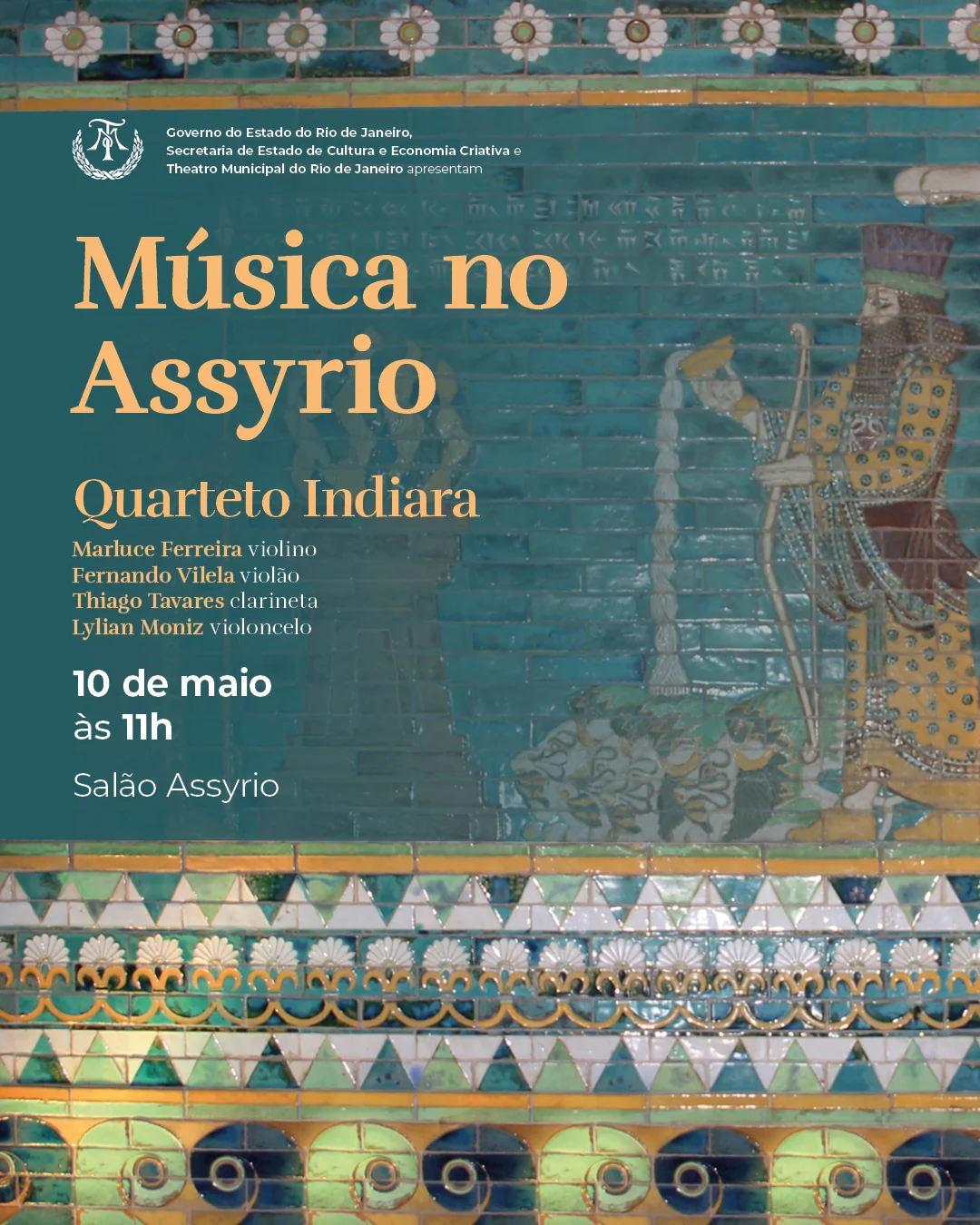 Dia das Mães tem concerto ao vivo no Theatro Municipal