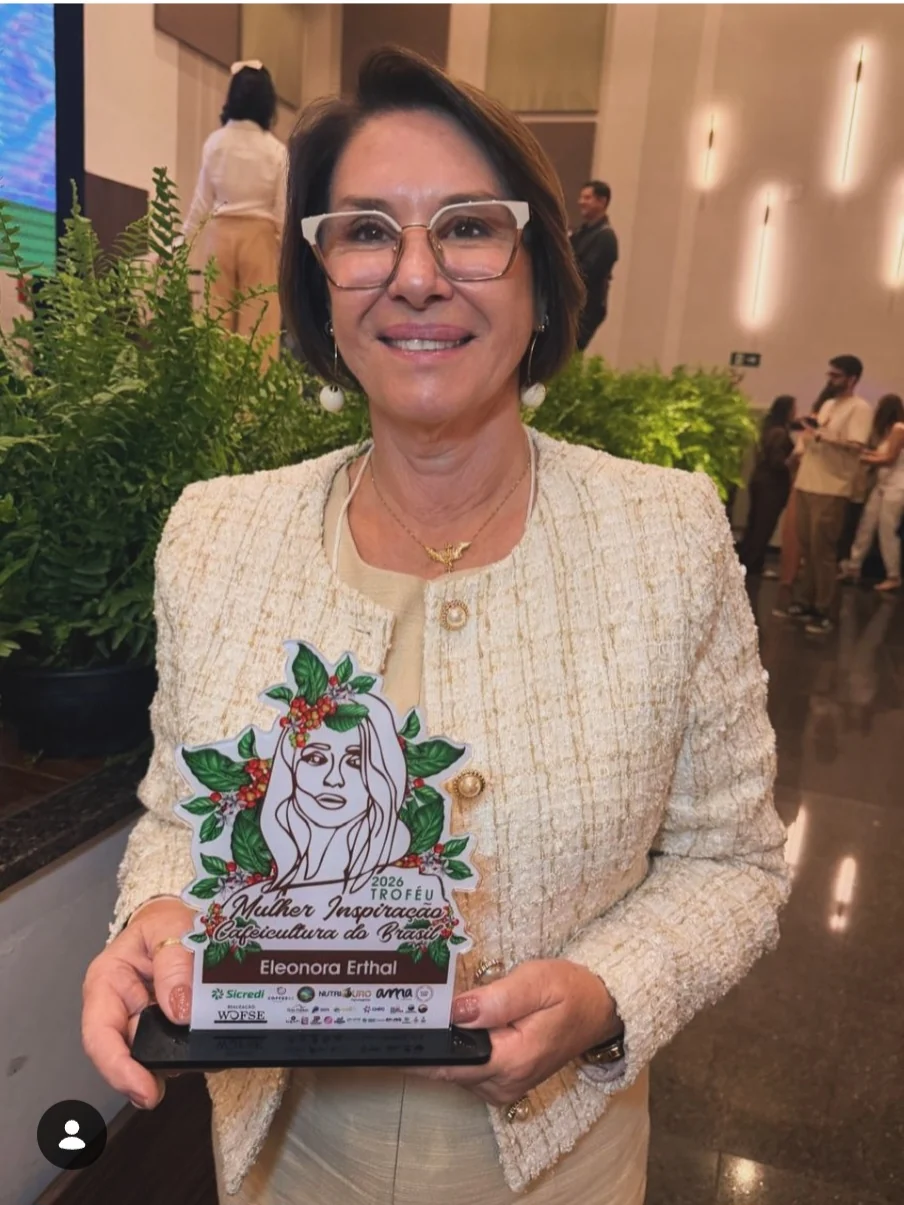 Empresária do RJ conquista prêmio nacional no café