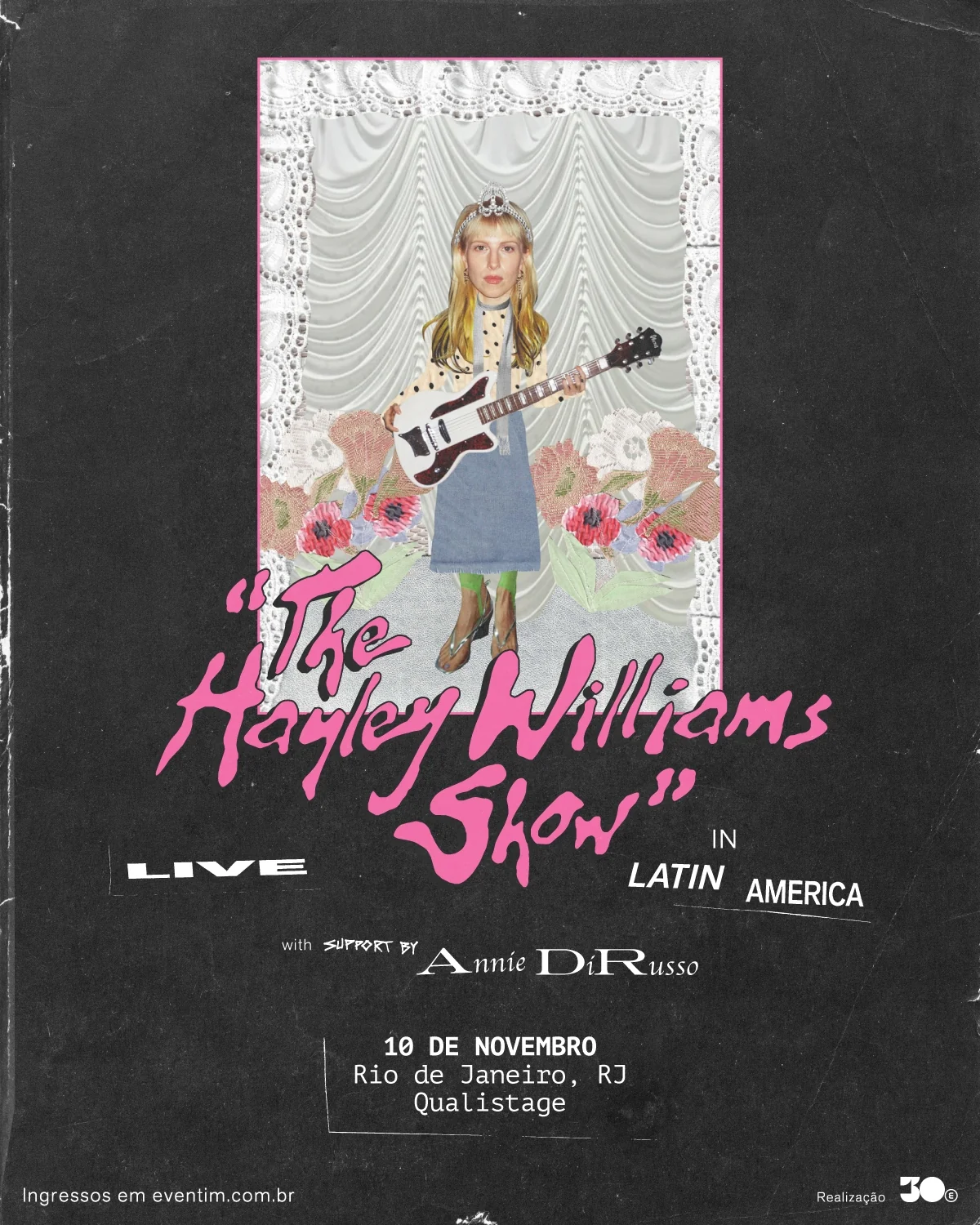 Hayley Williams llega a Río tras agotar São Paulo en horas