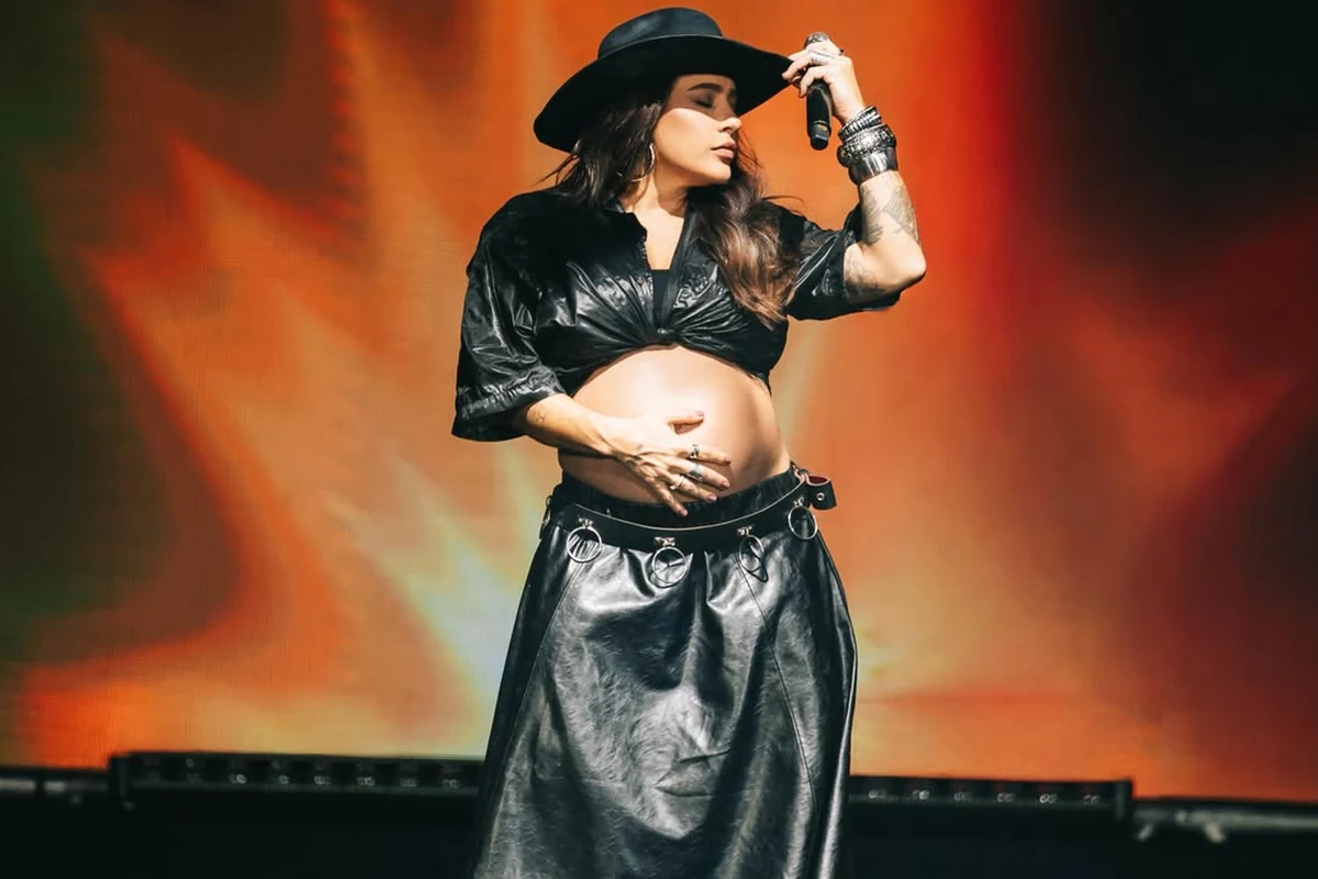 Lauana Prado viraliza ao treinar grávida de Dom