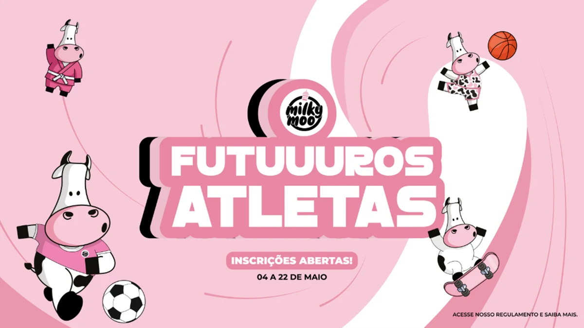 Milky Moo abre bolsas para jovens atletas em Goiânia