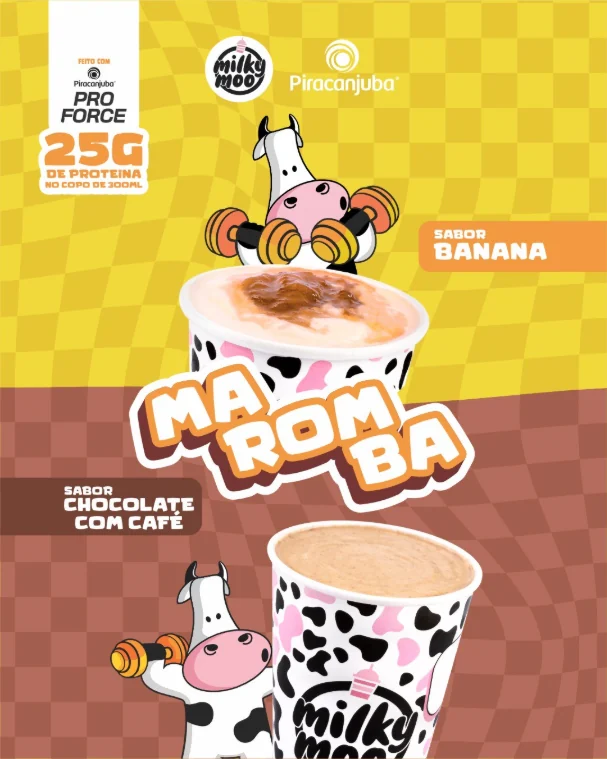 Milky Moo entra no mundo fitness com nova aposta proteica