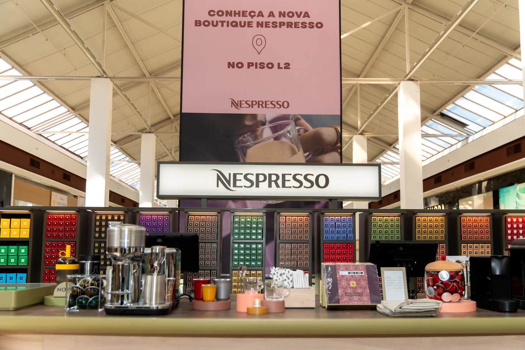 Nespresso inaugura primeira boutique no MS em 2026