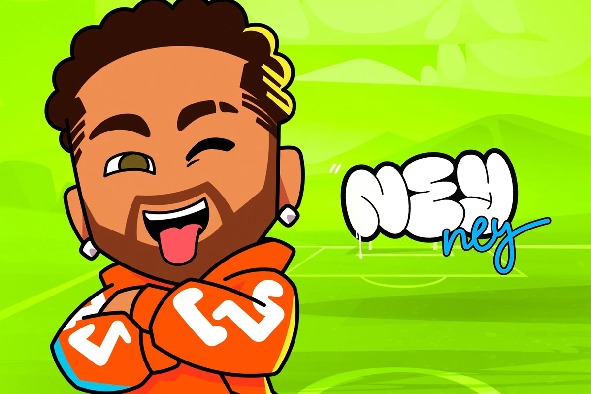 Neymar vira animação e aposta em nova fase digital