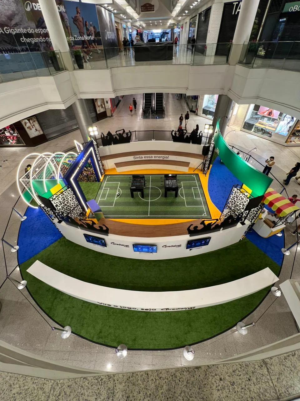 NorteShopping cria arena e ativações para a Copa