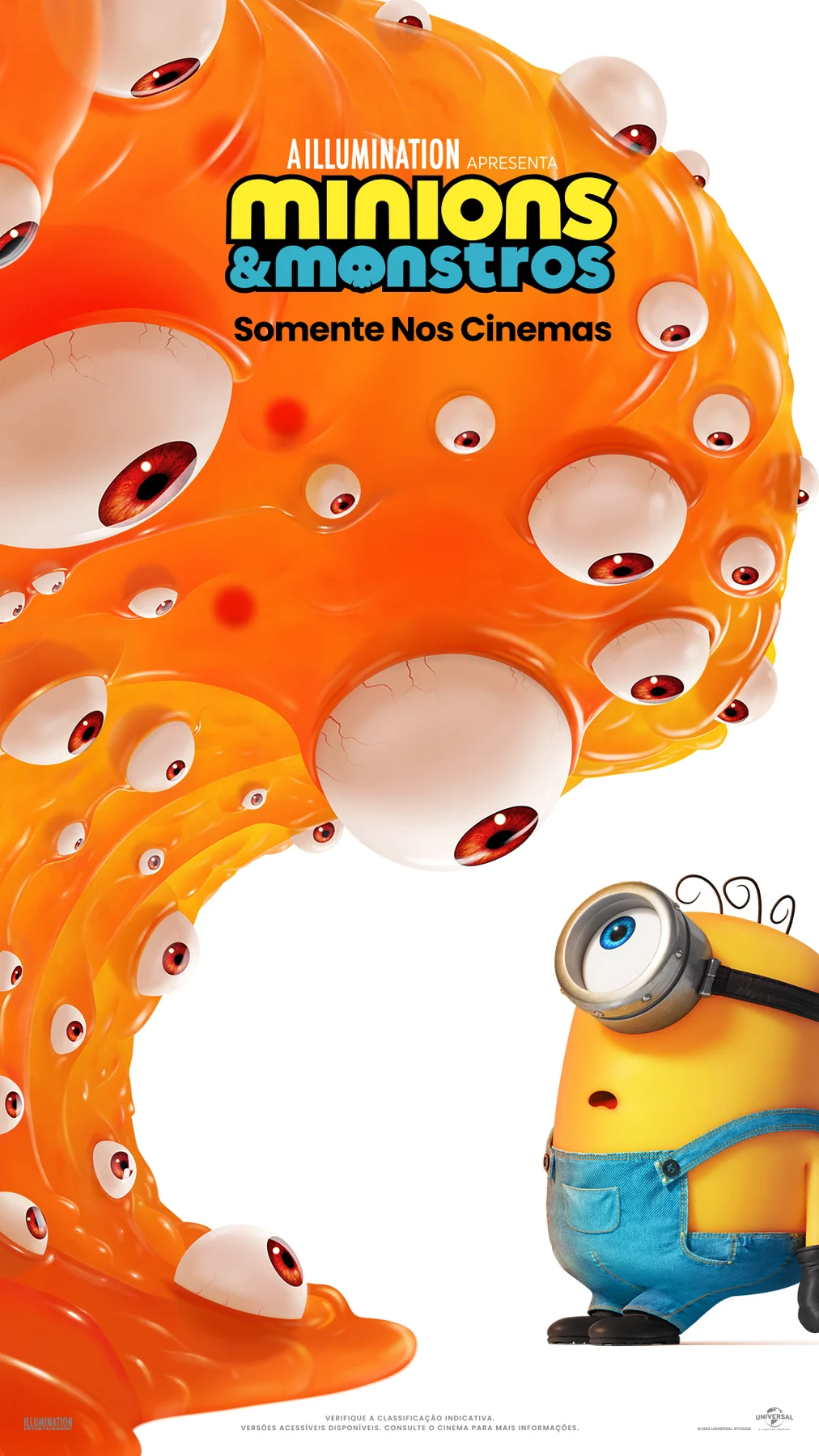 Novos pôsteres de "Minions & Monstros" revelam James
