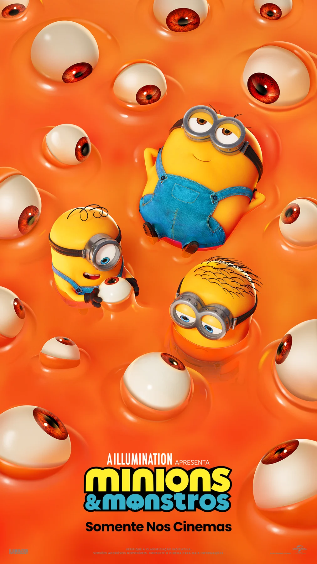 Novos pôsteres de "Minions & Monstros" revelam James