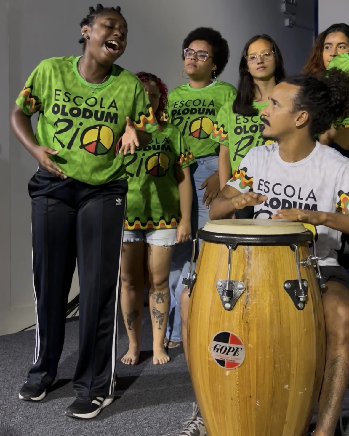 Olodum amplia legado com vagas gratuitas no Rio