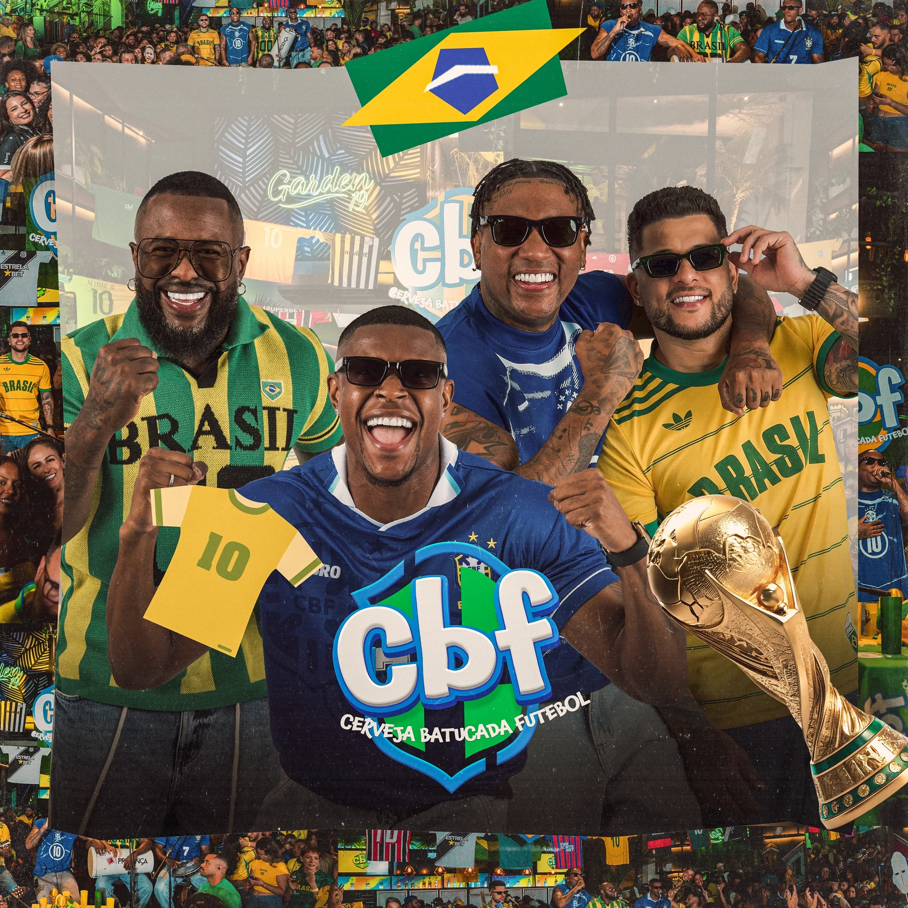 Pagode e futebol se unem no novo projeto do Presença