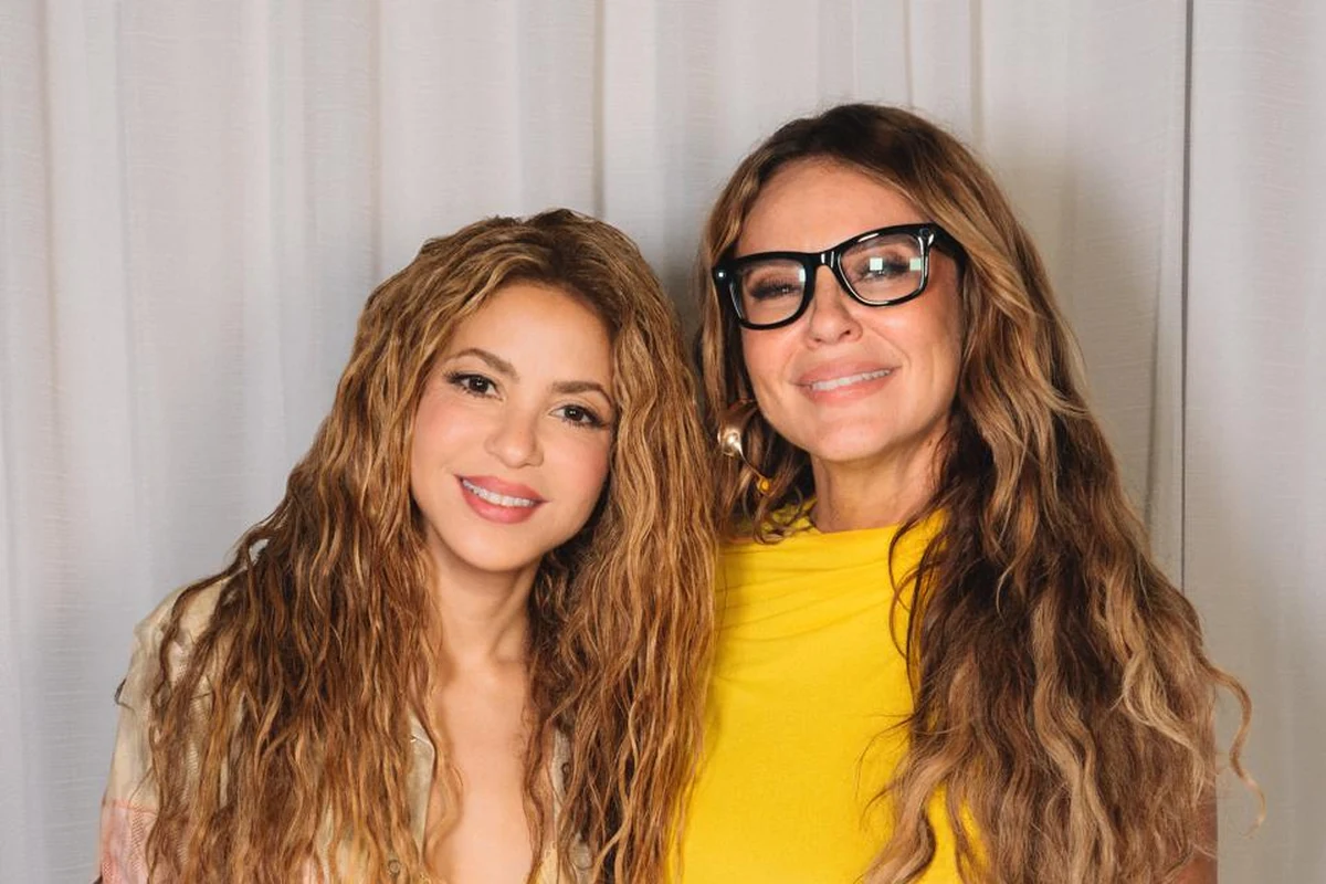 Paolla Oliveira usou óculos tecnológico para registrar encontro com Shakira