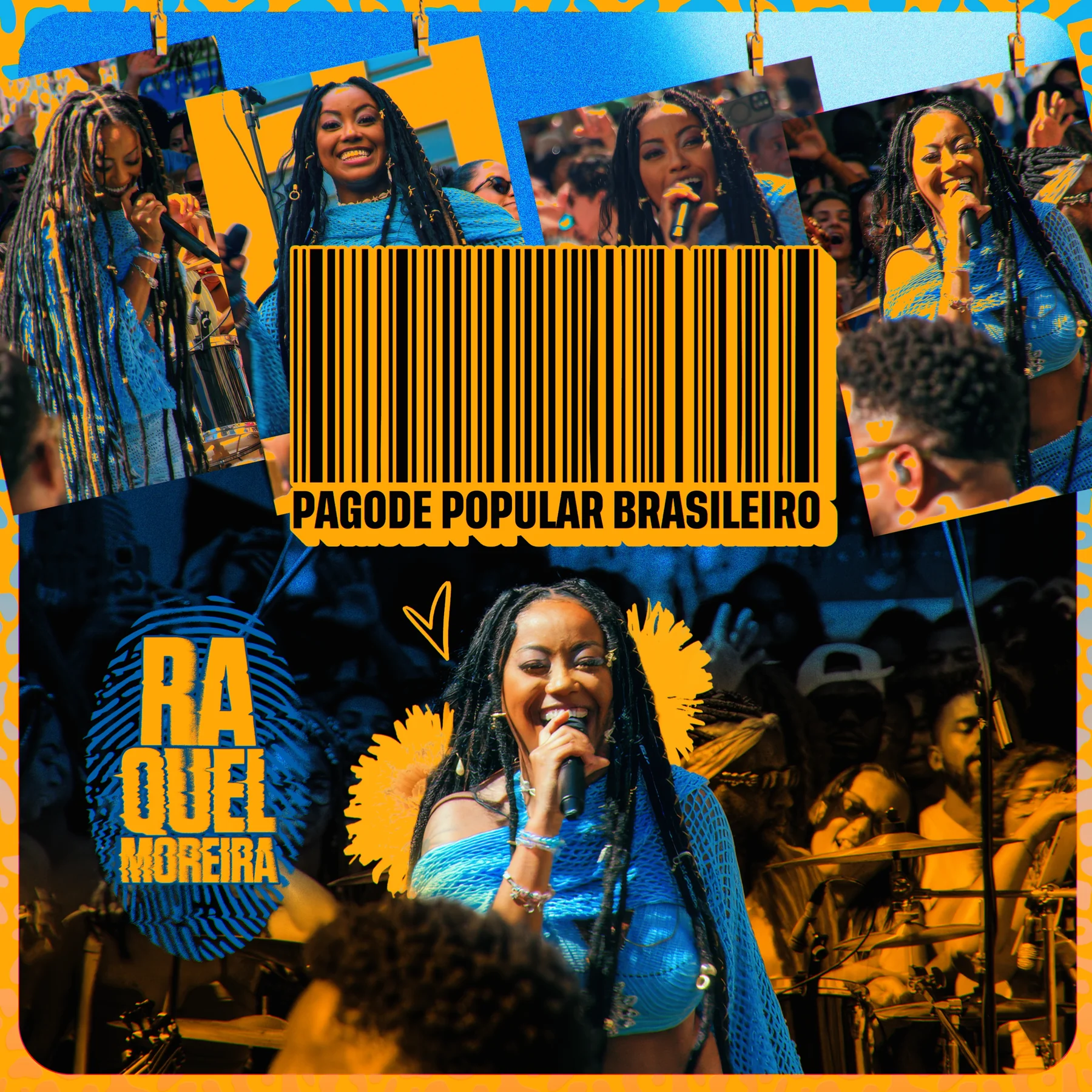 Raquel Moreira reúne 4 mil em samba a céu aberto