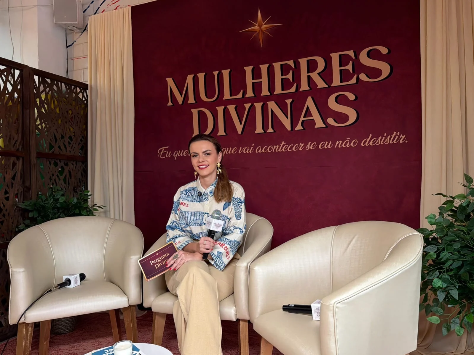 Roberta Rodrigues leva força ao Mulheres Divinas