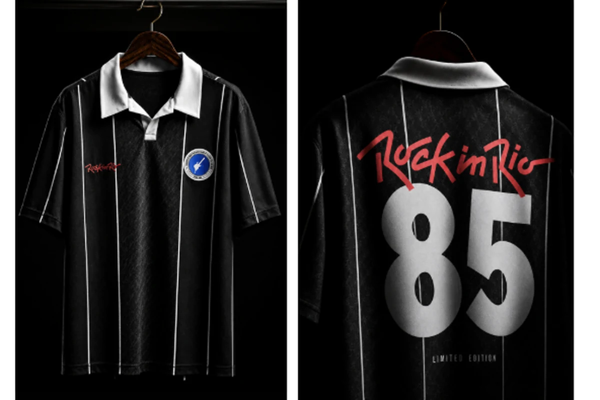 Rock in Rio e C&A lançam jersey que revive 1985
