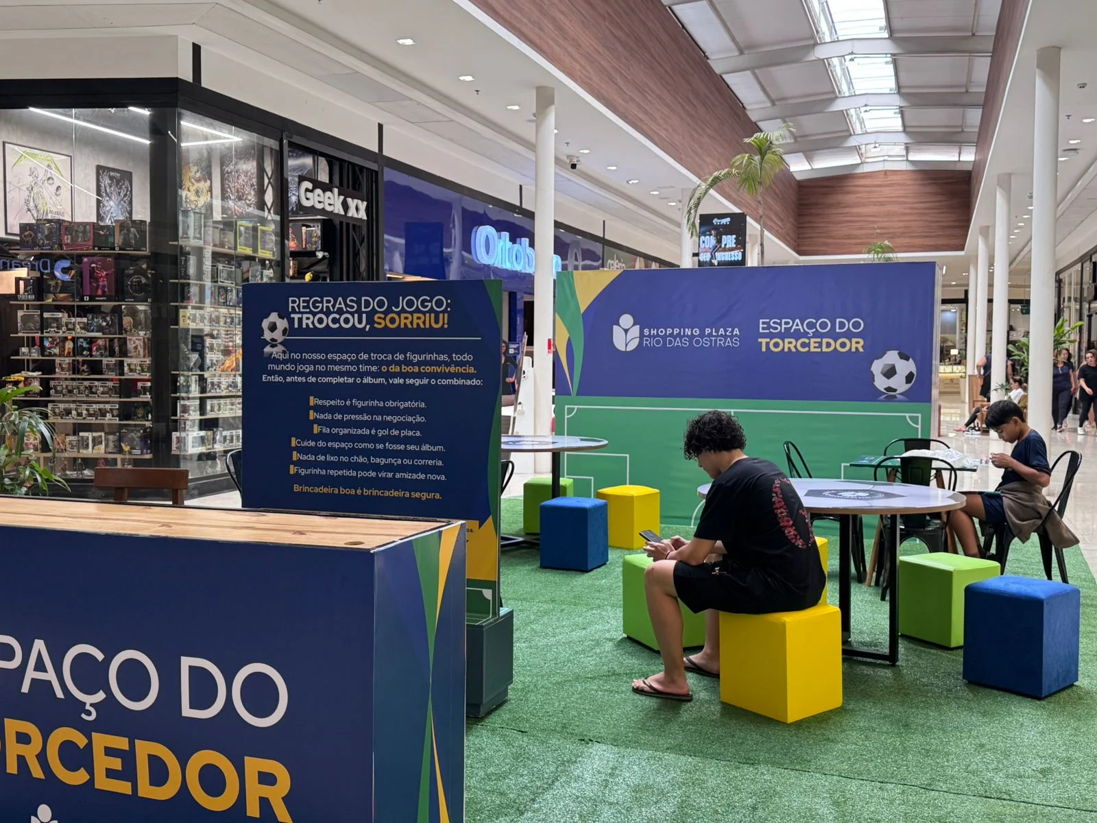 Shoppings do Rio viram pontos de encontro da Copa 2026