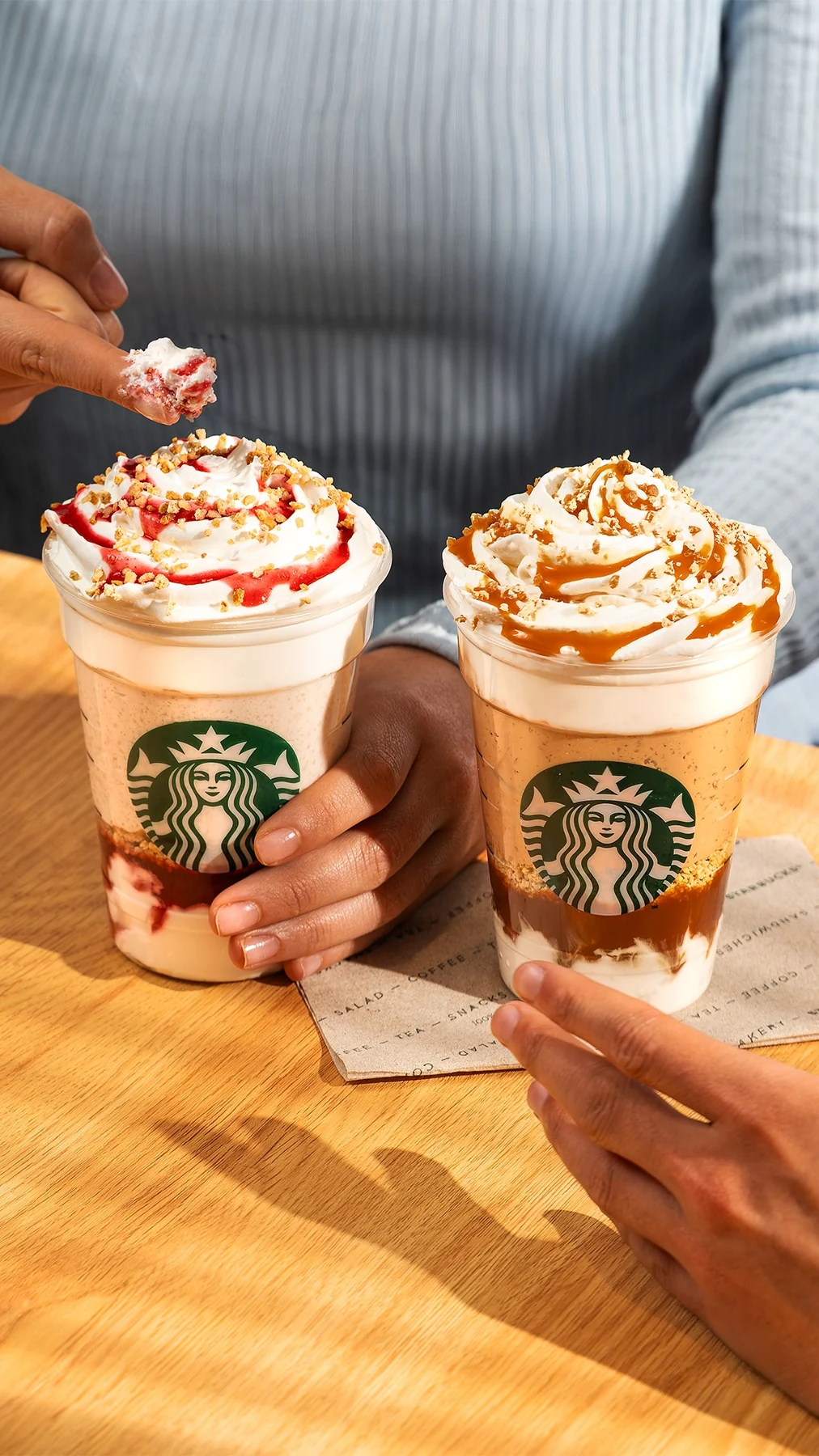 Starbucks aposta no conforto com novo Frappuccino