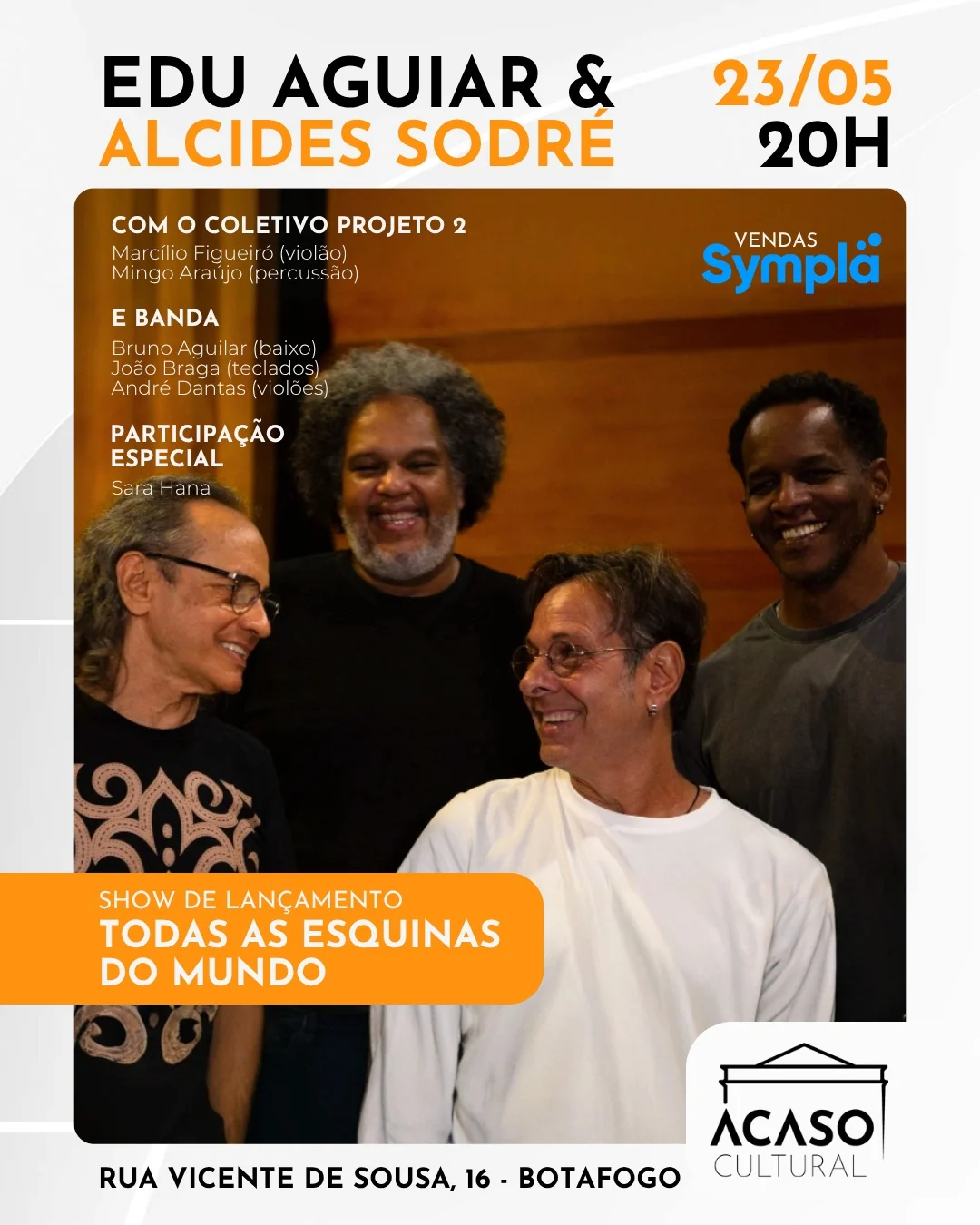 Um disco, muitas rotas: estreia ao vivo no Rio