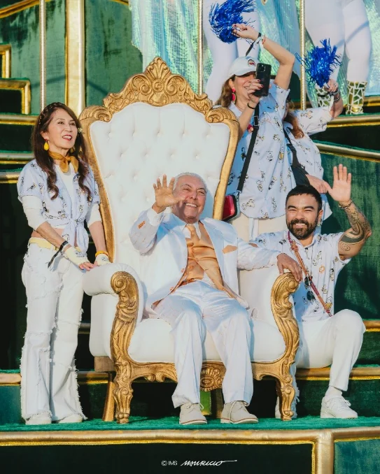 30 mil celebram Mauricio de Sousa em desfile histórico no Anhembi