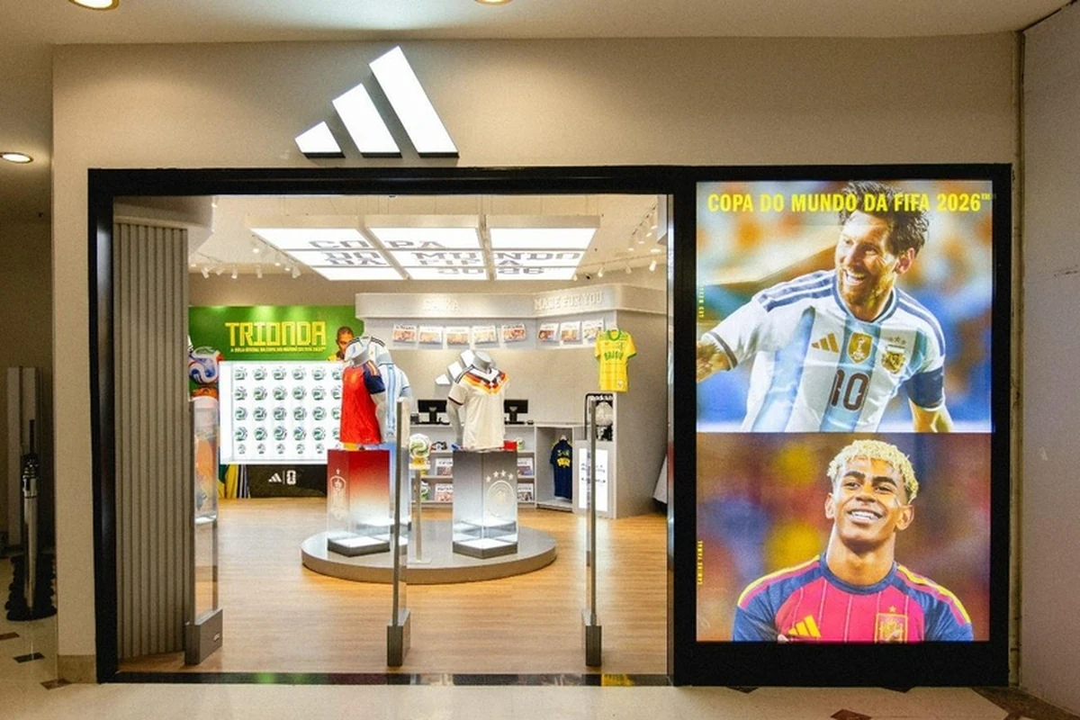 Adidas abre pop-up no Iguatemi com peças raras e clima de Copa Adidas abre pop-up no Iguatemi com peças raras e clima de Copa