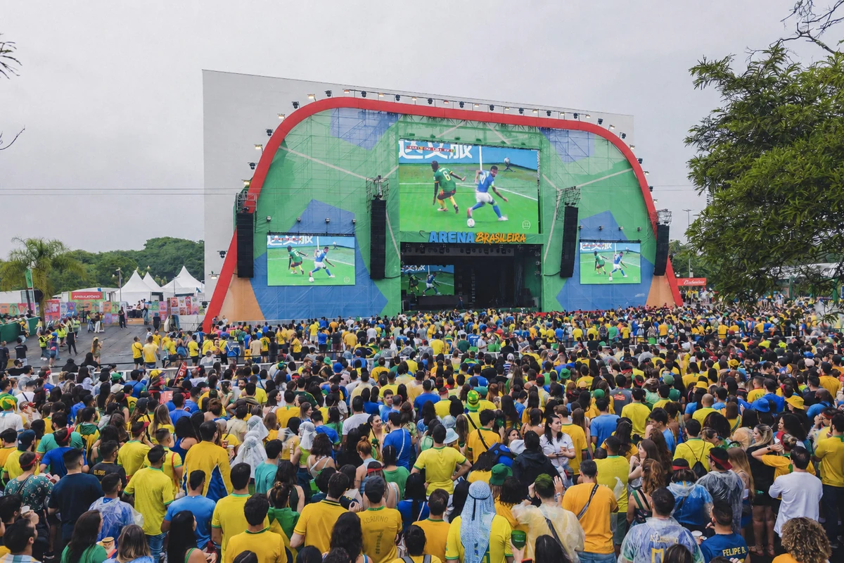 arena brasileira estreia com ivete pericles e jogo do brasil featured