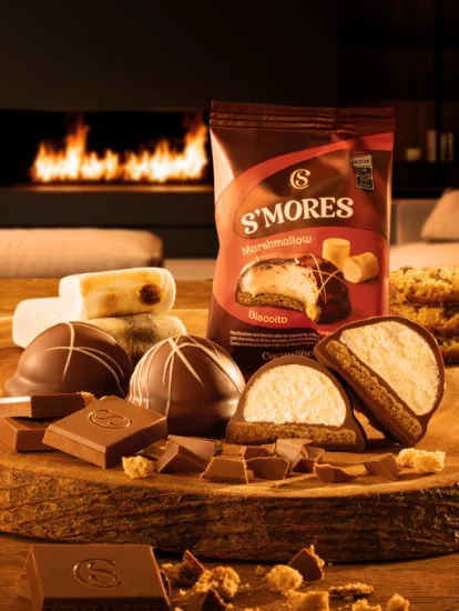 Cacau Show aposta em S’mores e leva tendência viral para as lojas