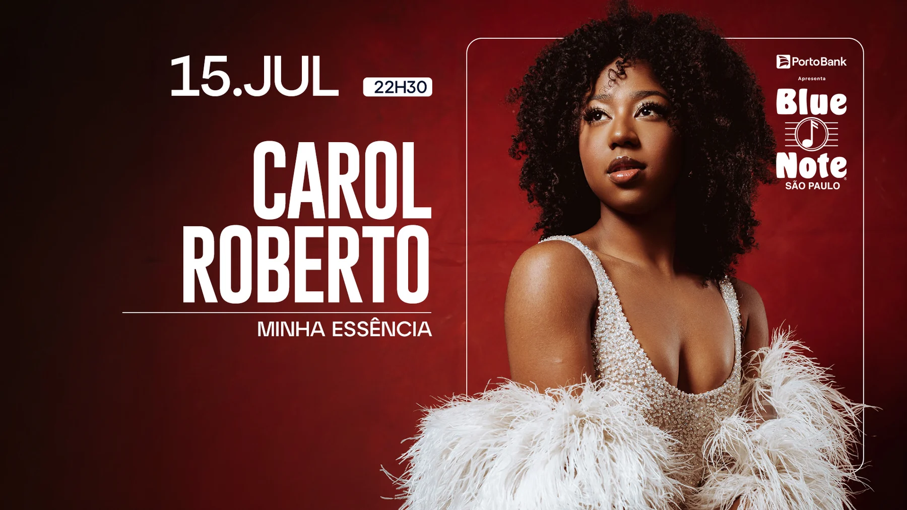 Carol Roberto leva “Minha Essência” ao Blue Note SP em show único