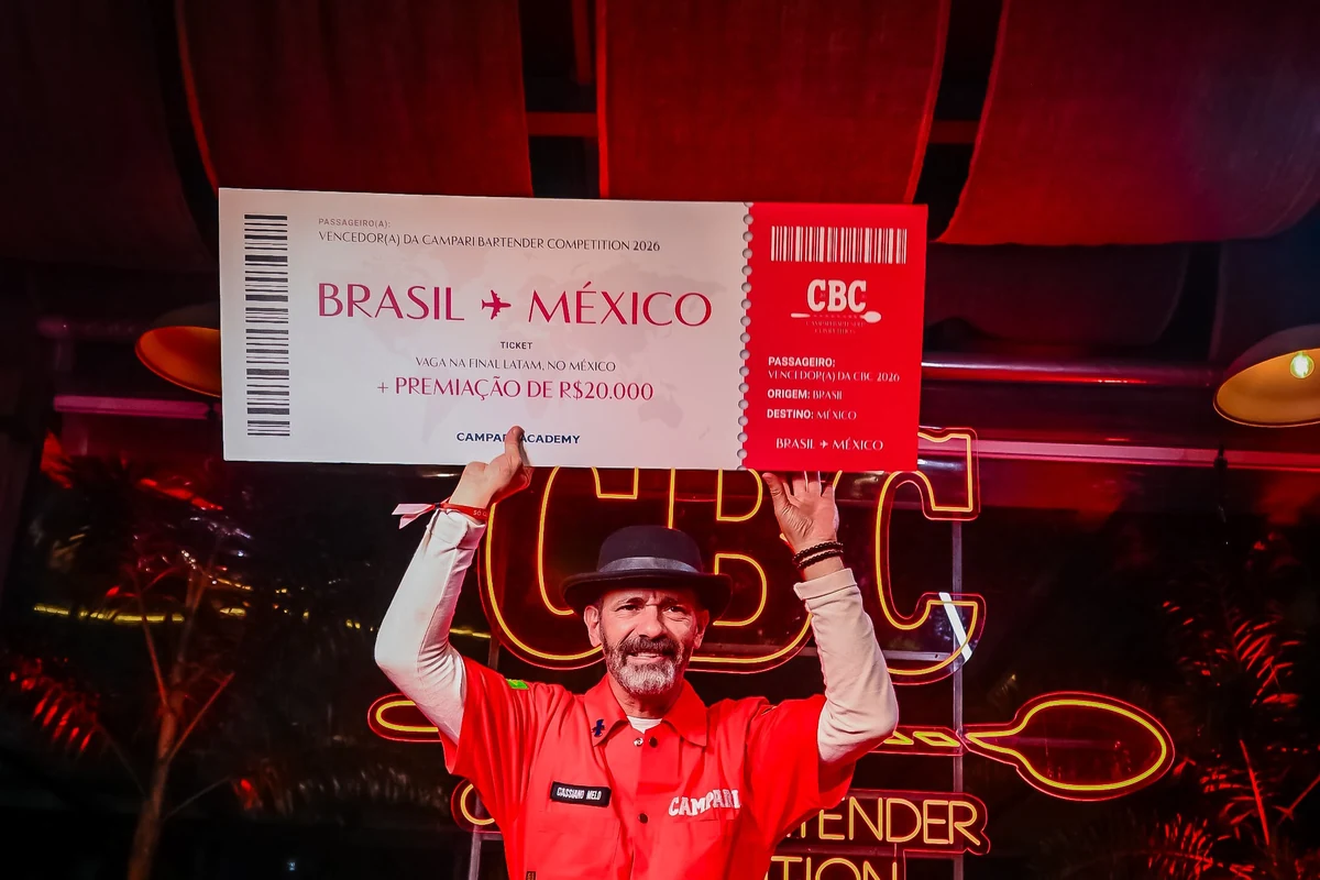 Cassiano Melo vence CBC 2026 e leva o Brasil à final latina do Negroni