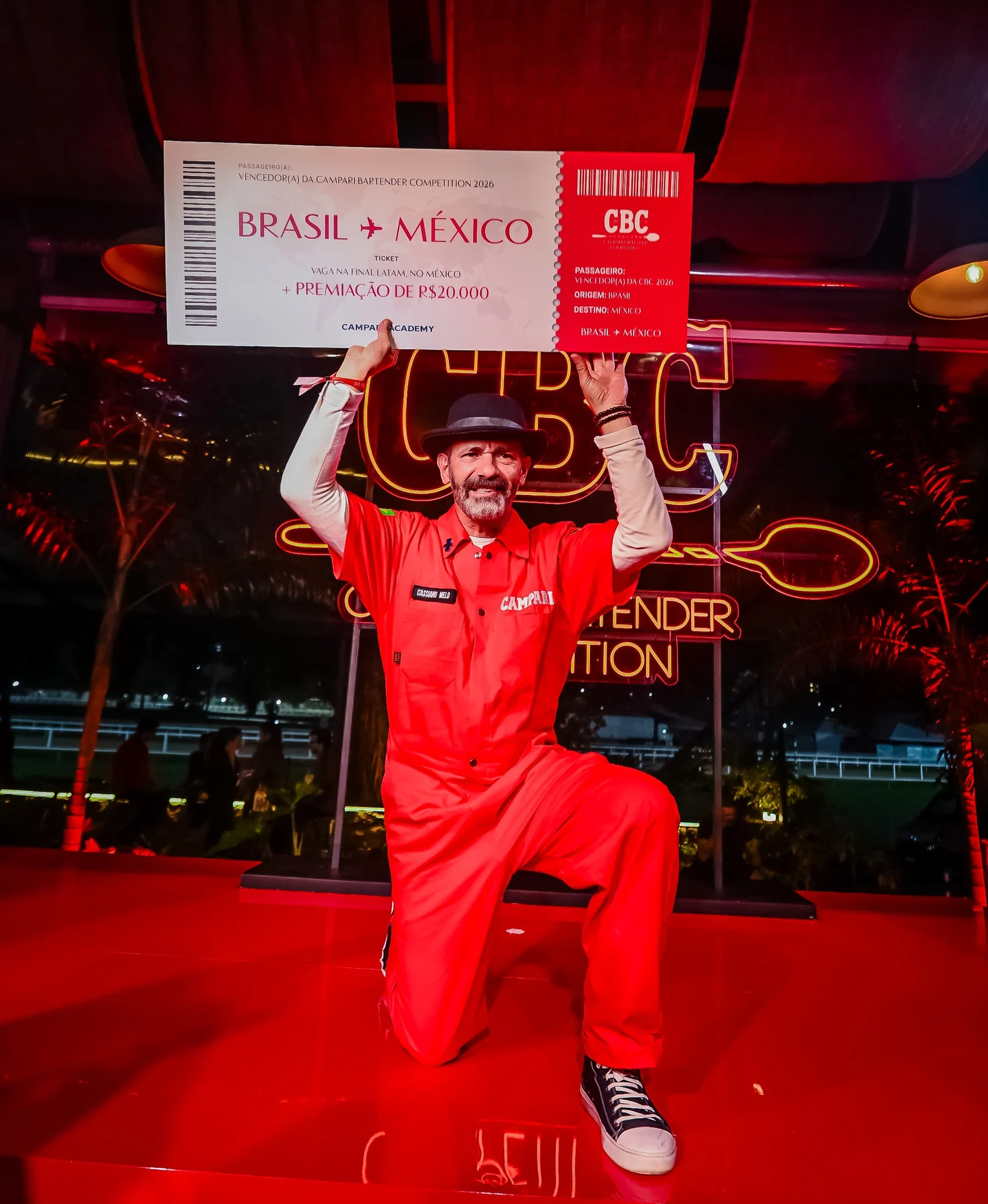 Cassiano Melo vence CBC 2026 e leva o Brasil à final latina do Negroni