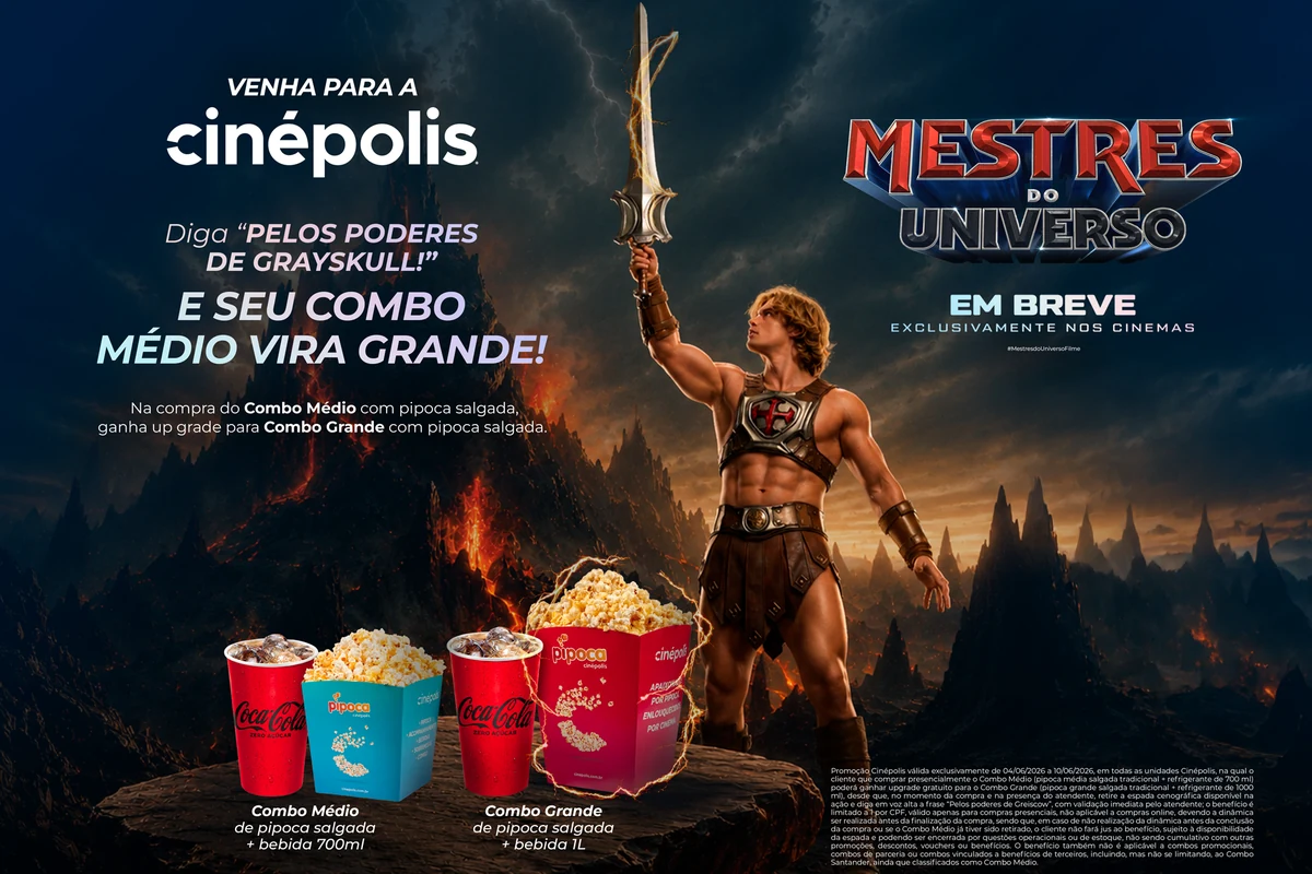 cinepolis usa frase de he man para dar upgrade gratis na pipoca featured