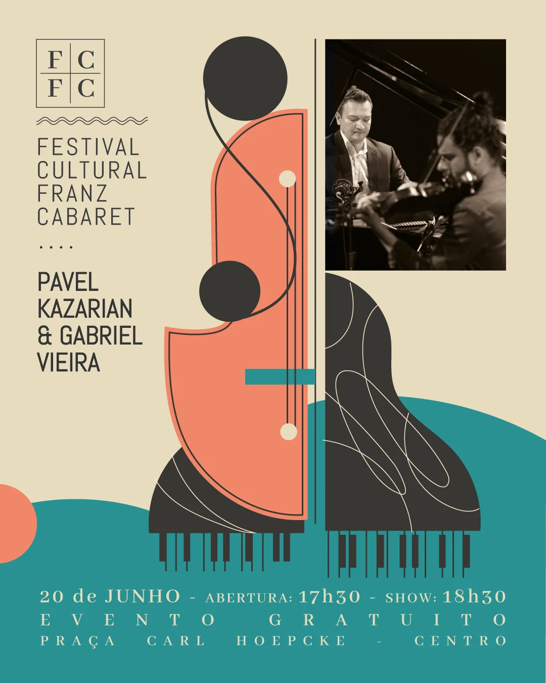 Concerto gratuito une Vivaldi, Beatles e Metallica em Florianópolis