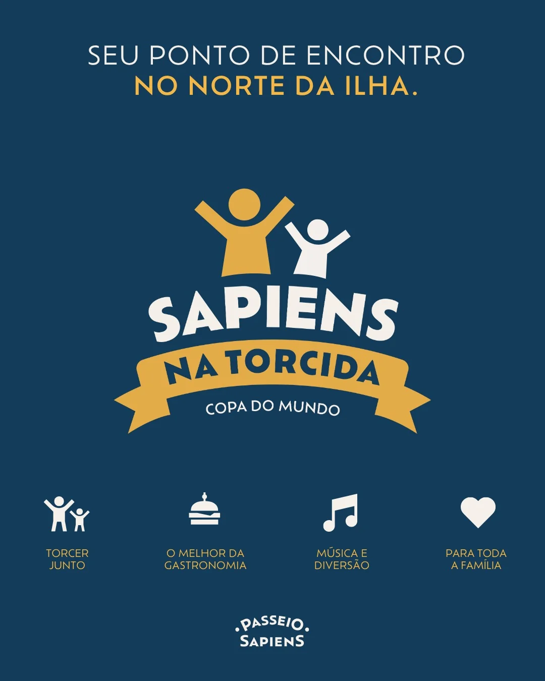 Copa vira experiência urbana em três espaços da Grande Florianópolis