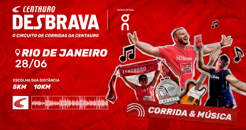 Corrida Centauro Desbrava chega ao Rio com experiência além da pista