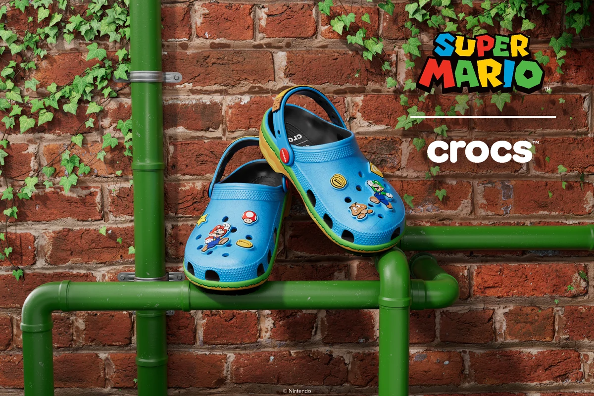 crocs lanca colecao de super mario no brasil com modelos ineditos featured