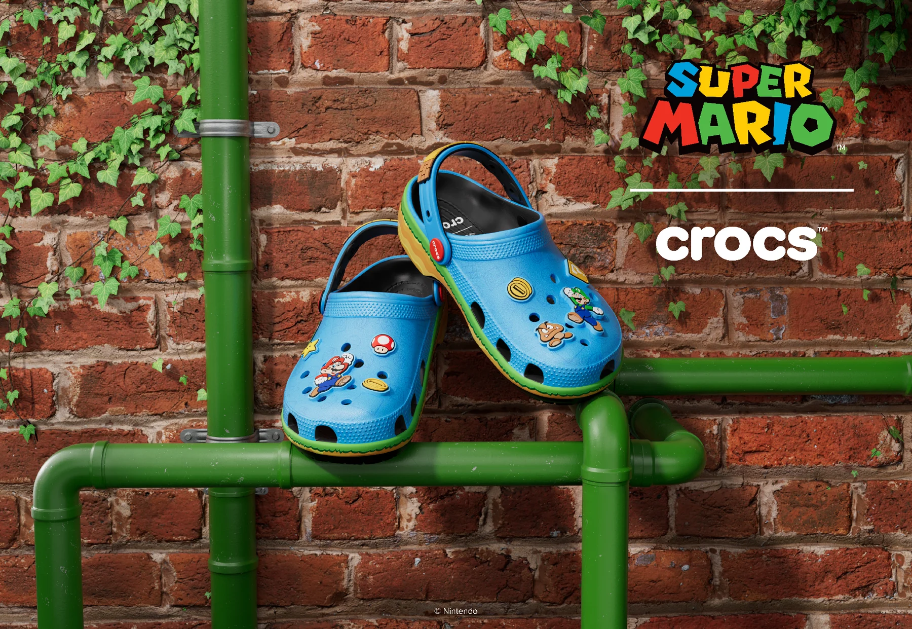 Crocs lança coleção de Super Mario no Brasil com modelos inéditos