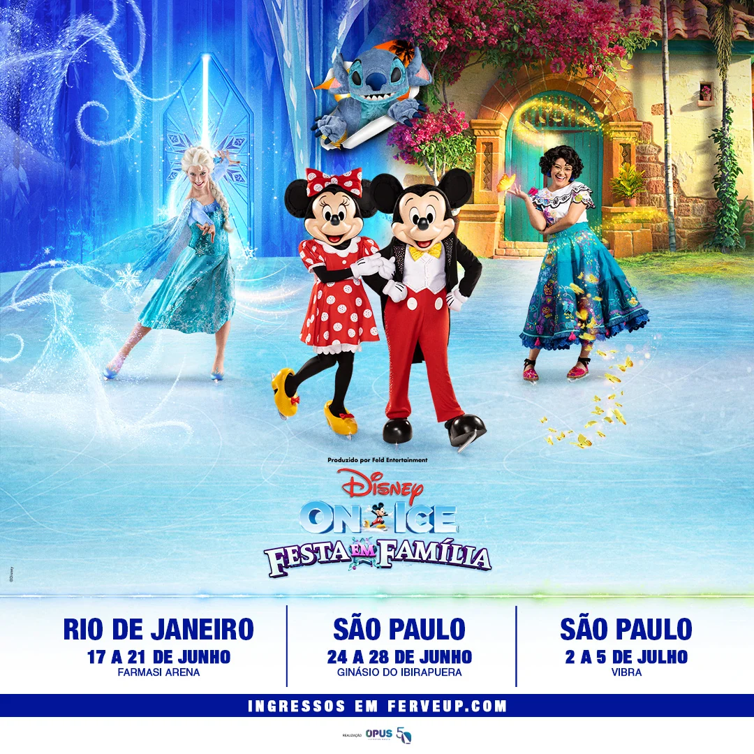 Disney On Ice se aproxima da estreia no Rio com alta procura