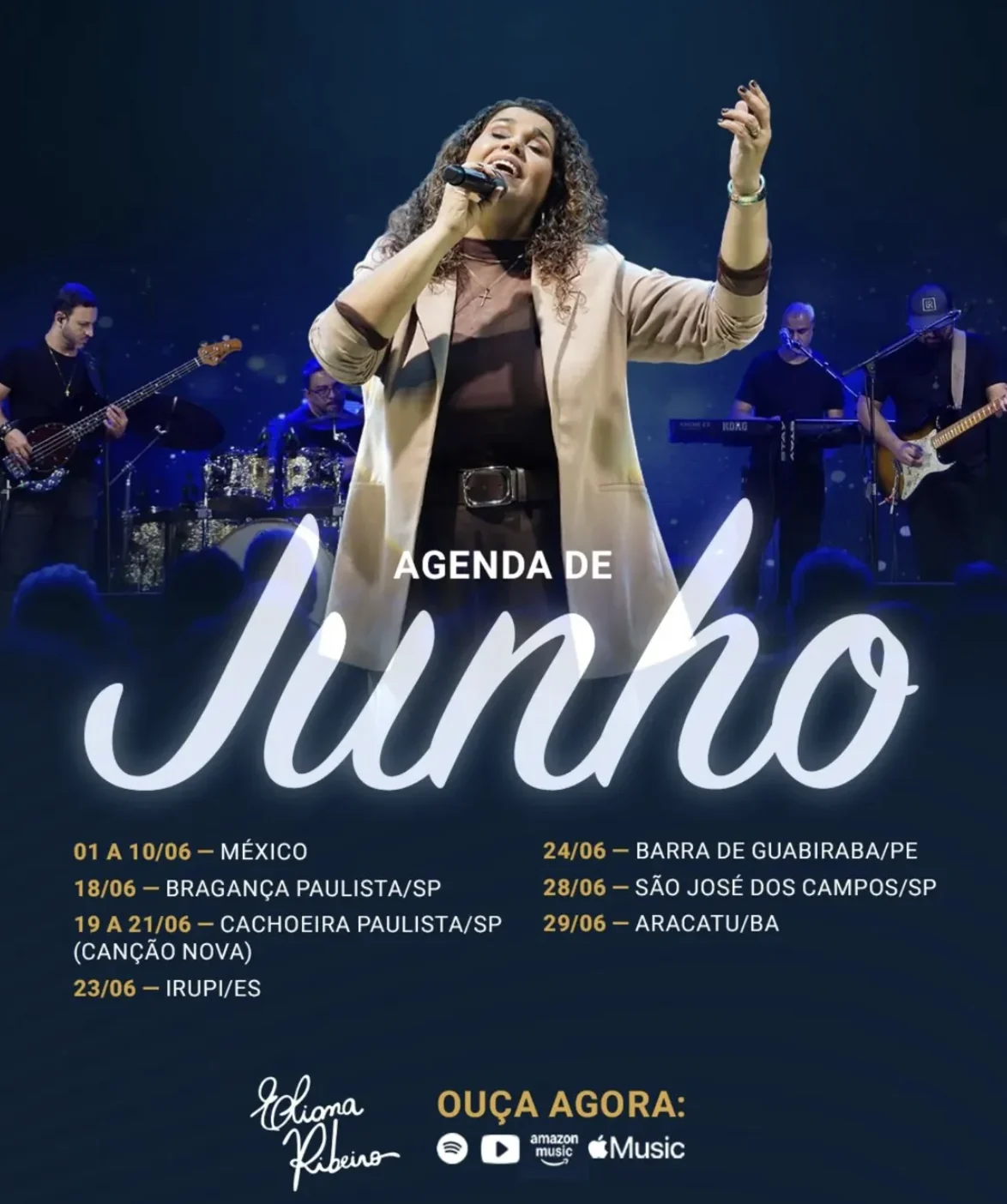 Eliana Ribeiro cruza Brasil e México em agenda intensa de junho 1 Eliana Ribeiro cruza Brasil e México em agenda intensa de junho
