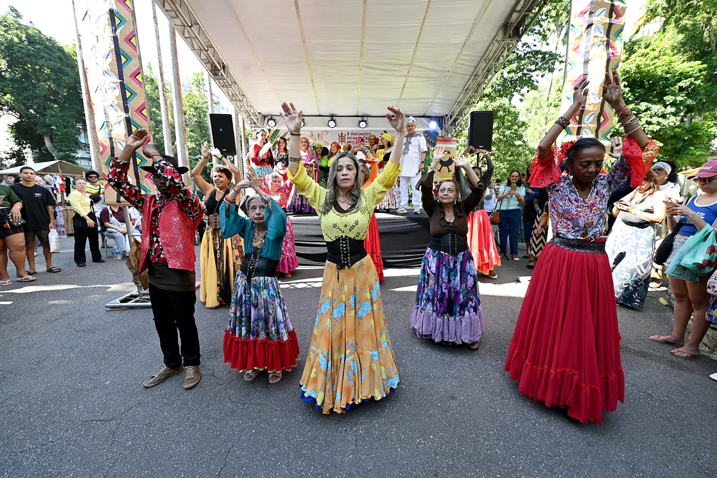 Encontro das Nações leva multidão ao Museu e celebra ancestralidade