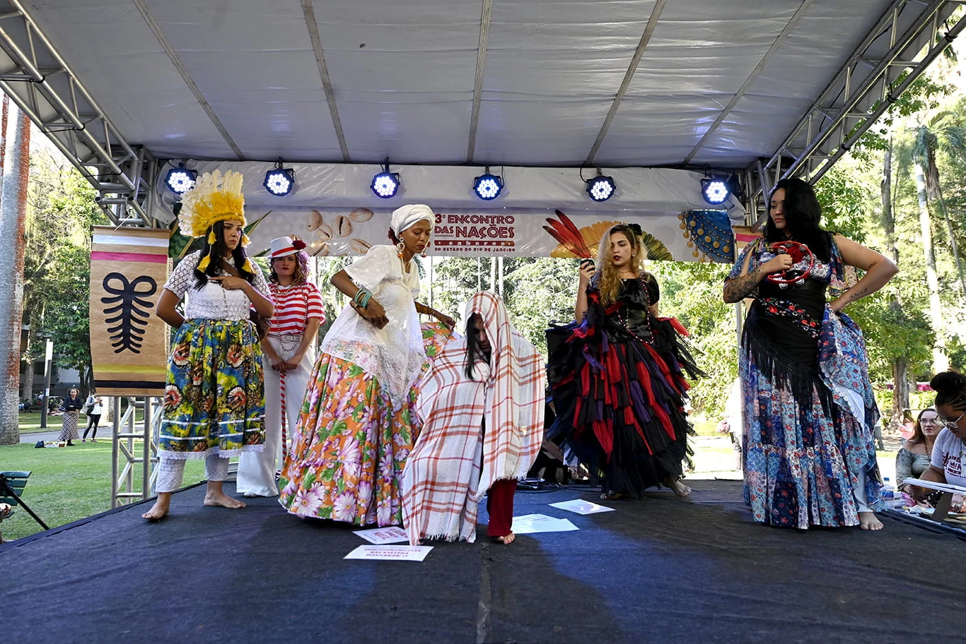 Encontro das Nações leva multidão ao Museu e celebra ancestralidade