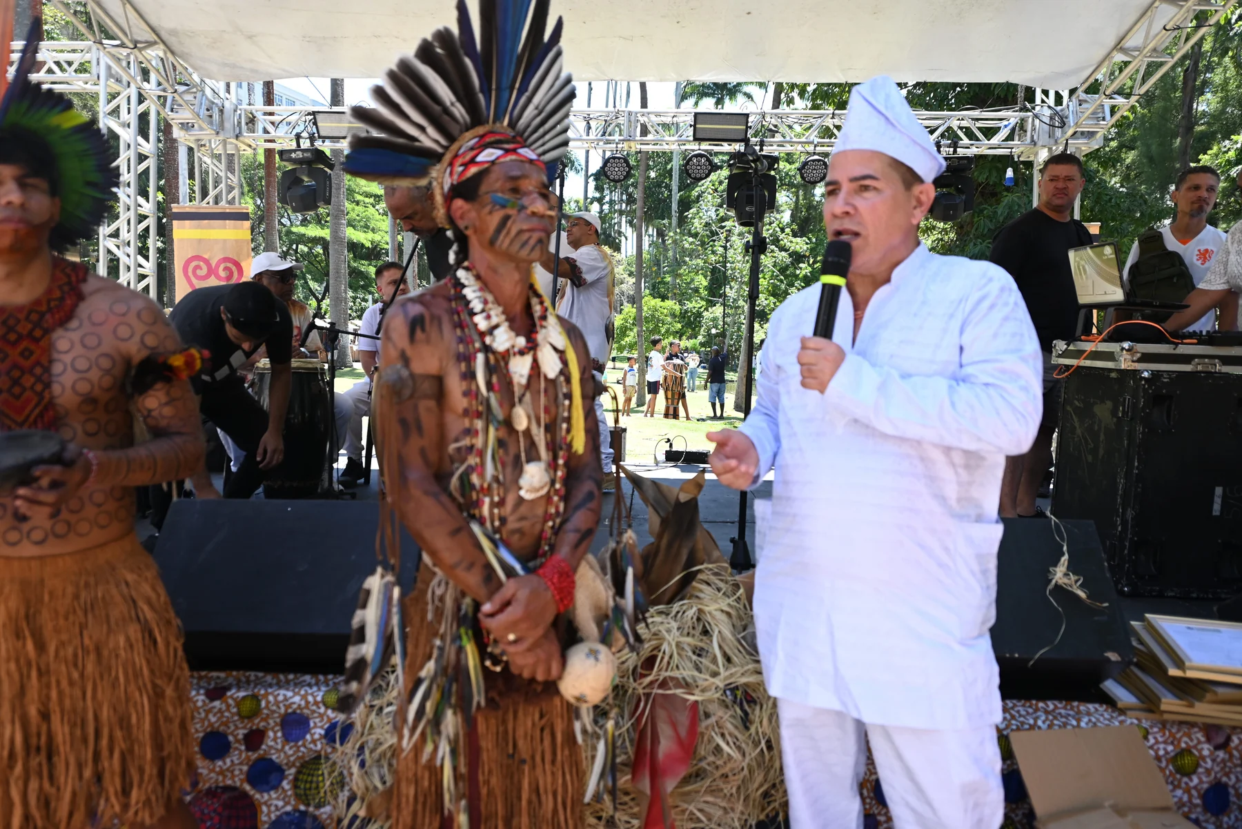 Encontro das Nações ocupa o Museu da República com ancestralidade viva