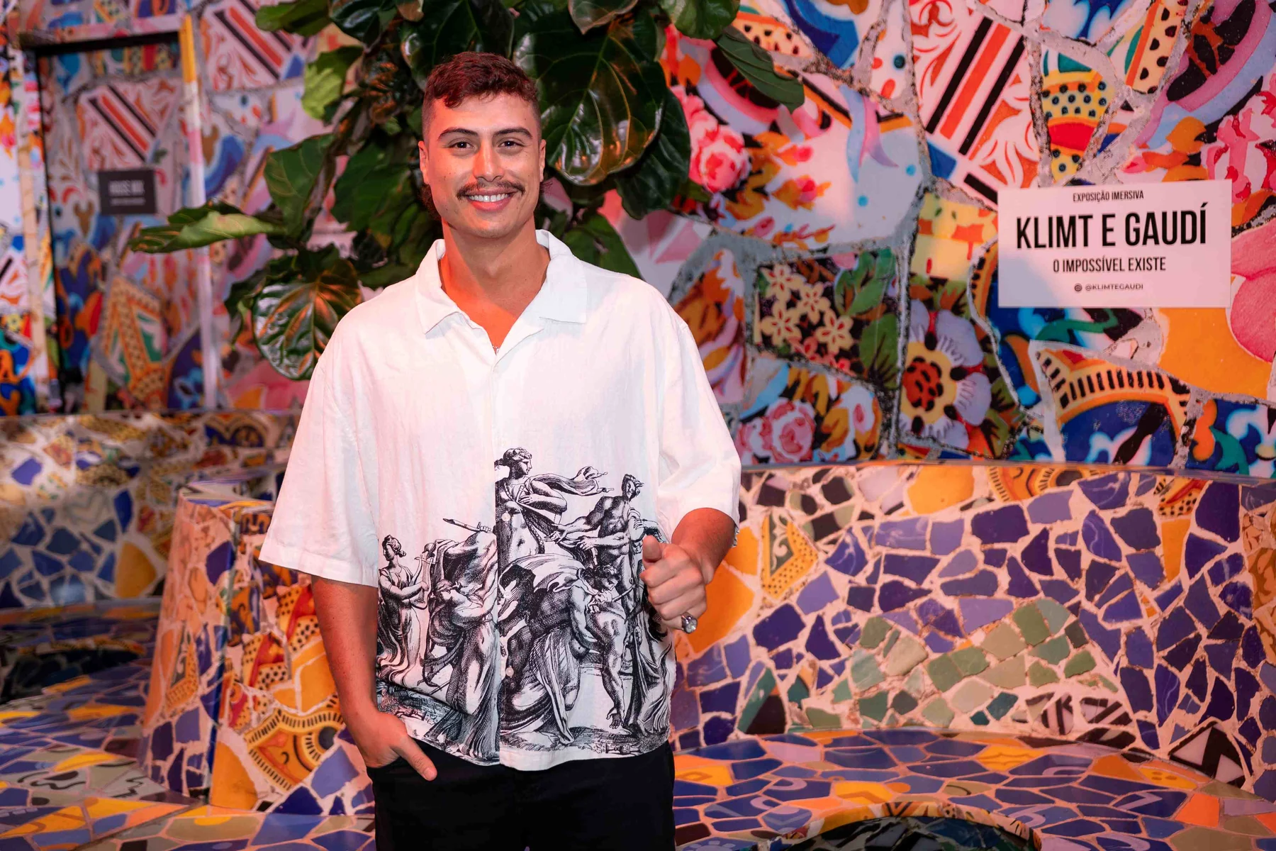 Exposição de Klimt e Gaudí estreia no Rio e impressiona convidados